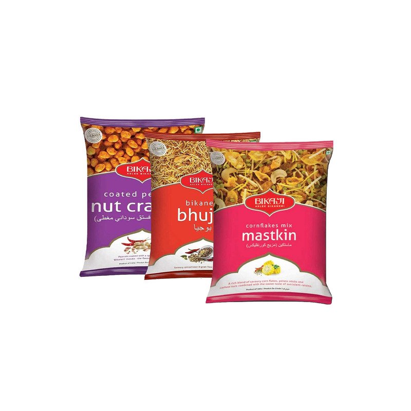 BIKAJI NAMKEEN COMBO PACK 3X200GM