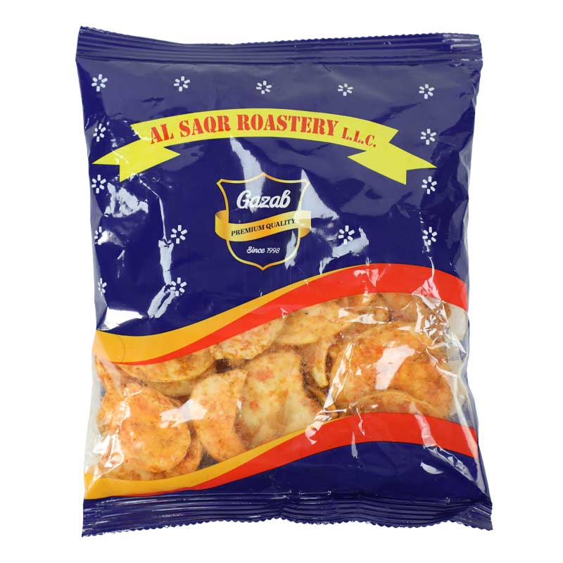 SAQR POTATO WAFER HOT &amp; SPICY 100GM