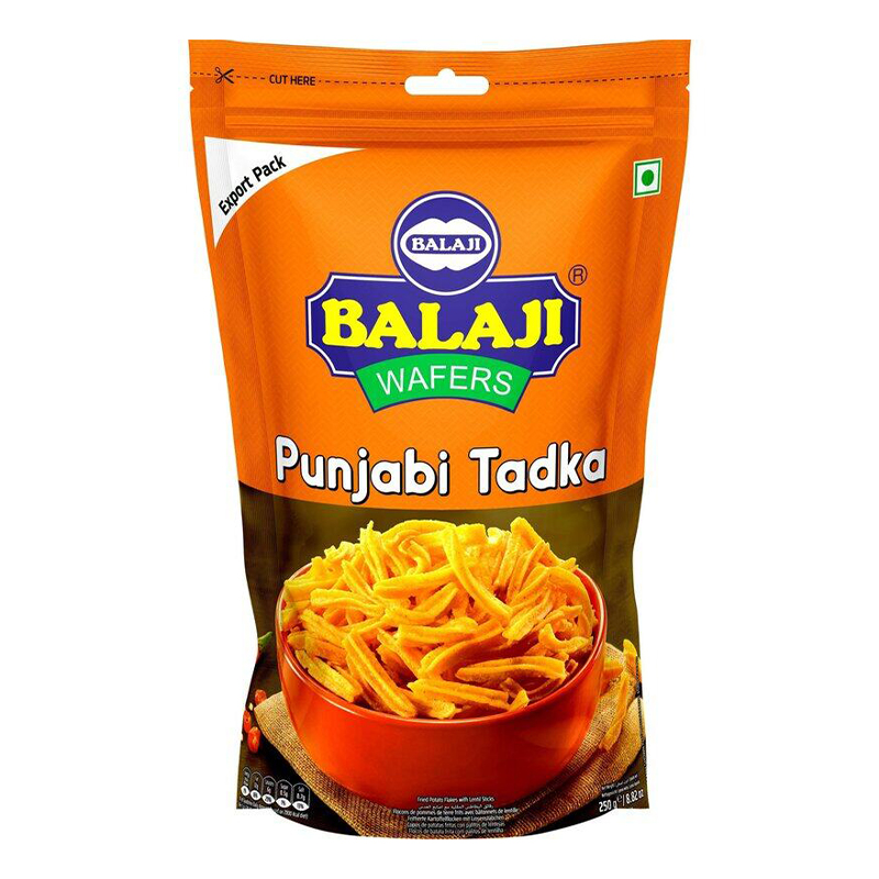 BALAJI WAFERS PUNJABI TADKA 250GM