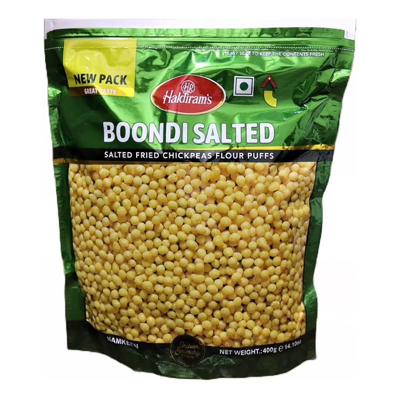 HALDIRAMS BOONDI SALTED 400GM