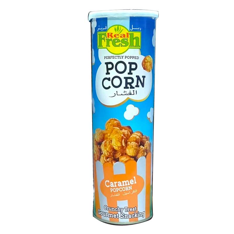 REAL FRESH CARAMEL POPCORN 80GM
