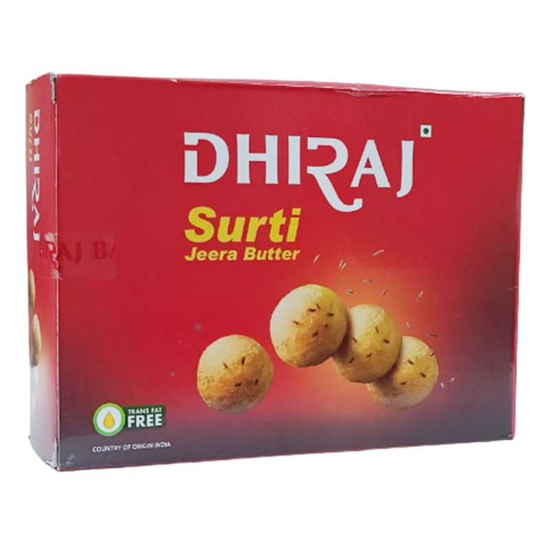 DHIRAJ BAKERS SURTI JEERA BUTTER 400GM