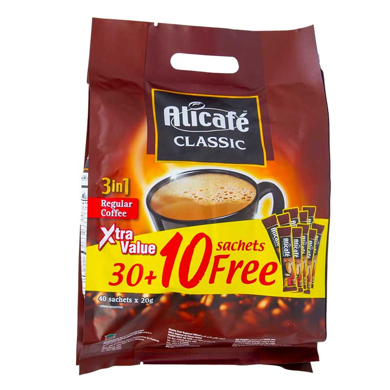 ALICAFE CLASSIC 3IN1 POUCH XV 30+10Sx20GM