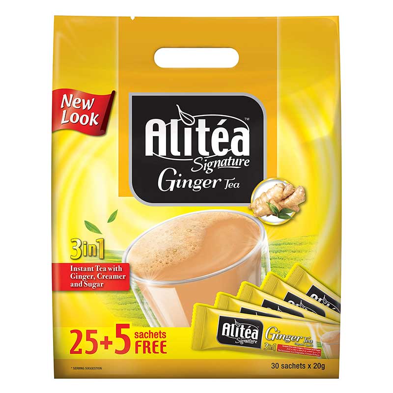 ALITEA SIG GINGER TEA POUCH XV 20+5Sx20GM