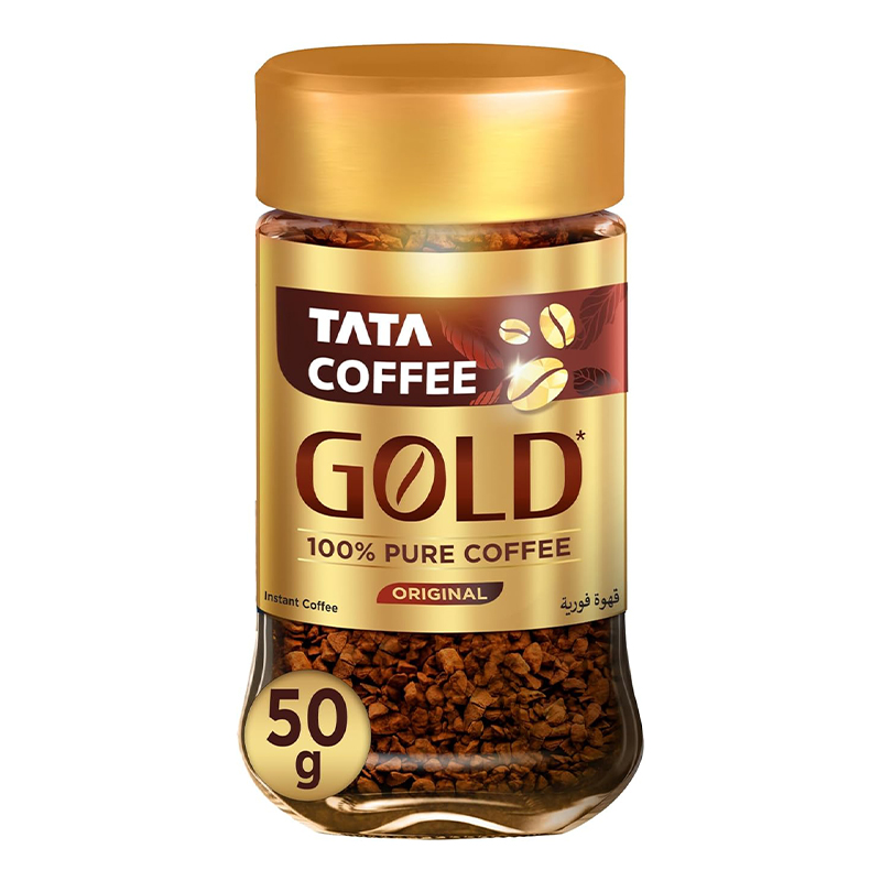 TATA COFFEE GOLD ORIGINAL JAR 50GM