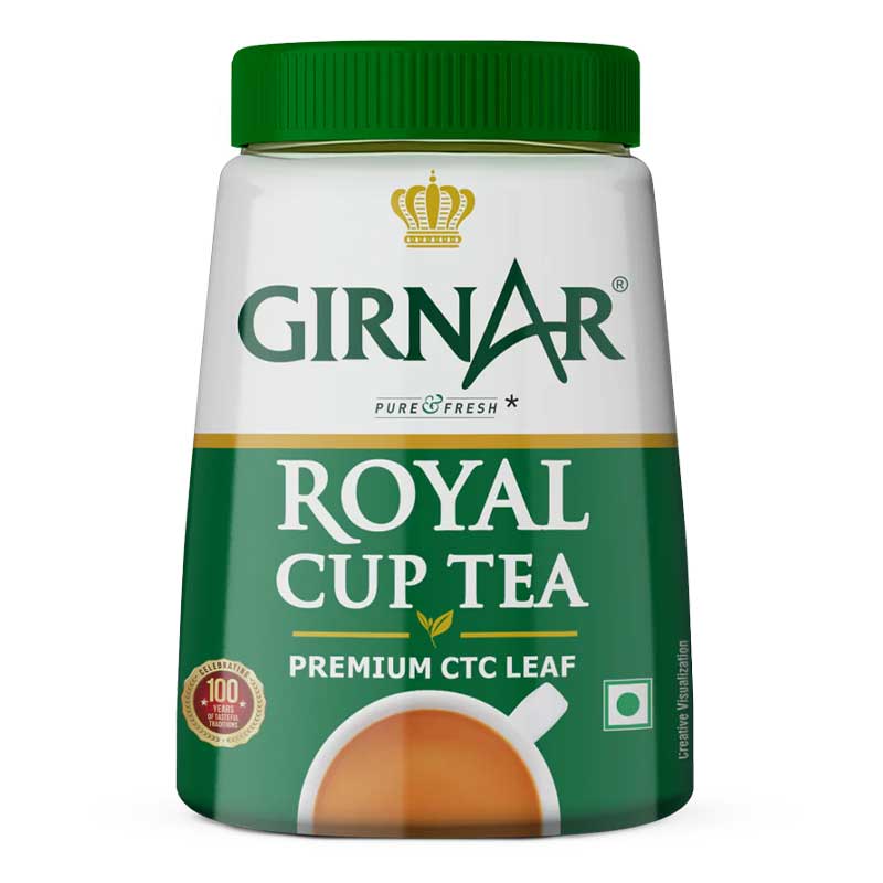 GIRNAR ROYAL CUP TEA  PET JAR 450GM