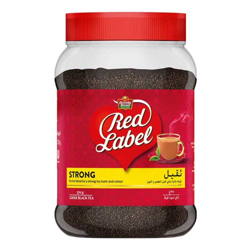 BROOK BOND RED LABEL JAR 370GM