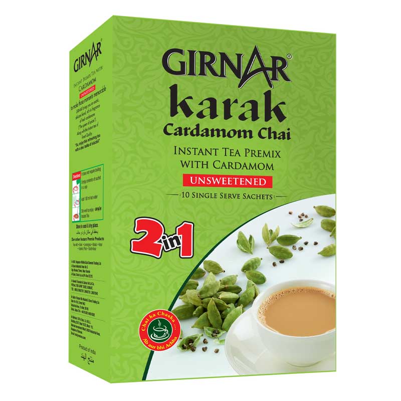 GIRNAR CARDAMOM  UNSWEET 2IN1 10S