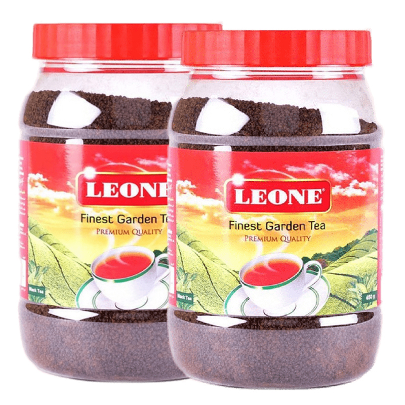 LEONE TEA JAR 2X450GM