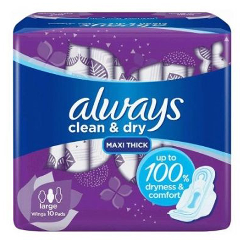 ALWAYS   COOL CLEAN10PADS