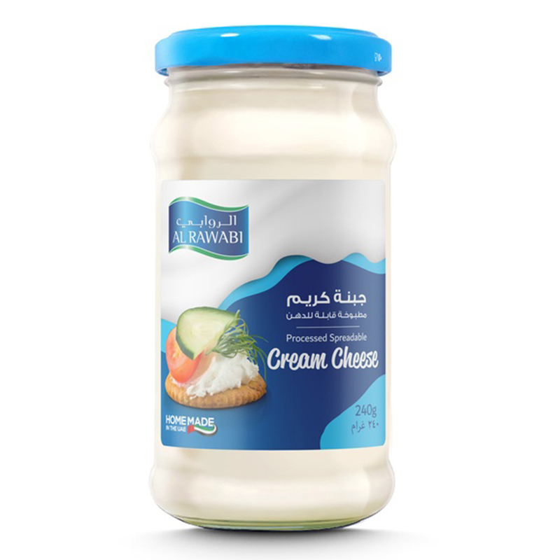 AL RAWABI CREAM CHEESE SPREAD 240GM