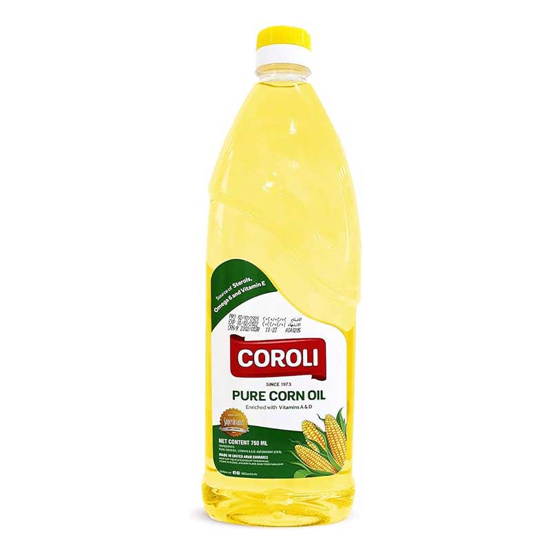 COROLI CORN OIL PET BOTTLE 750ML