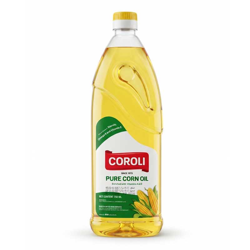 COROLI CORN OIL PET BOTTLE 750ML