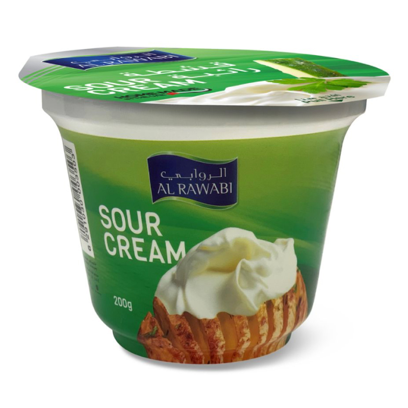 AL RAWABI SOUR CREAM 200GM