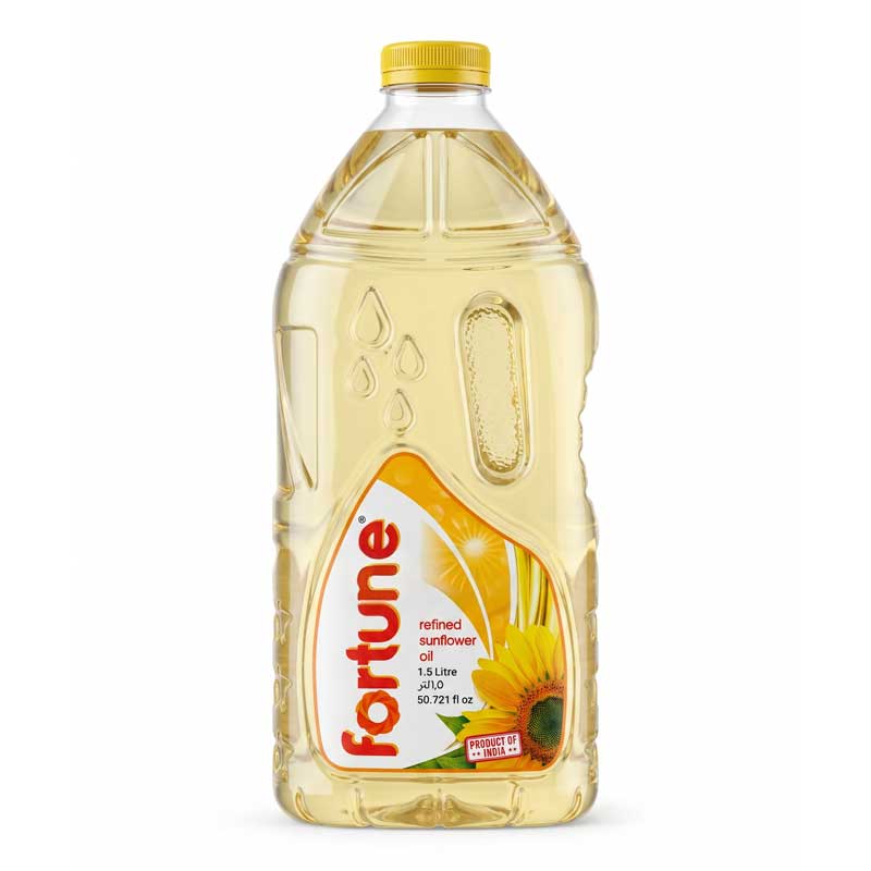 FORTUNE REFINED SUNFLOWER OIL 1.5LTR