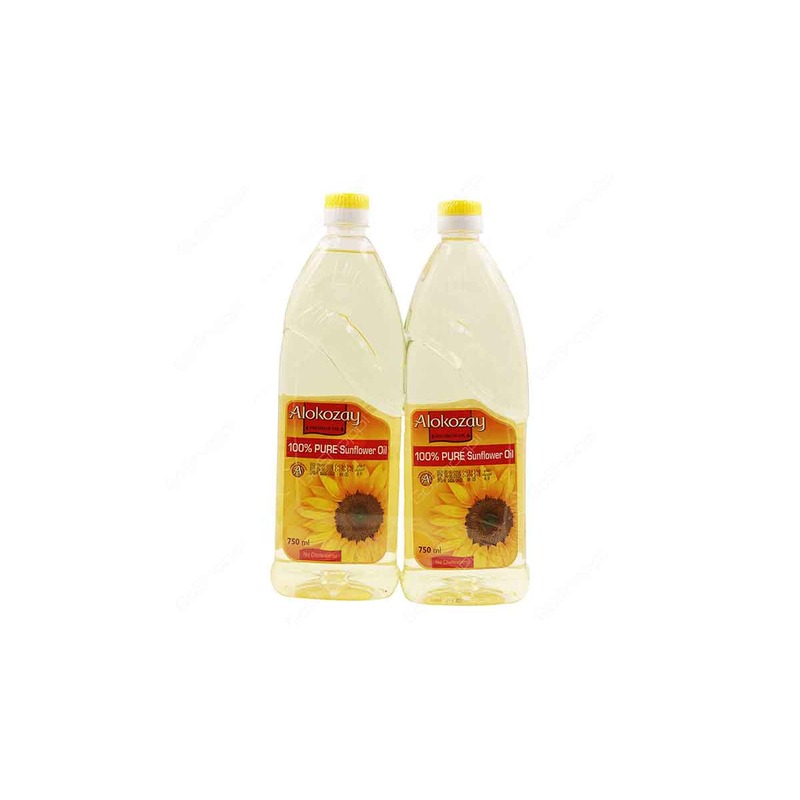 ALOKOZAY SUNFLOWER OIL 2X750ML