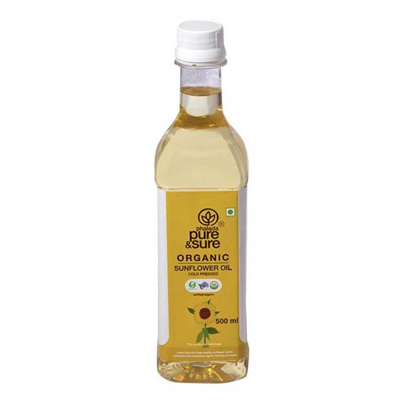 PURE &amp; SURE ORGANIC SUN FLOW OIL 500 ML