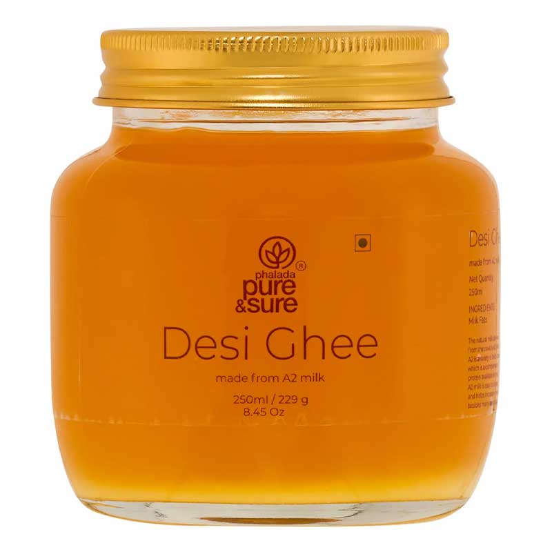 PURE &amp; SURE  ORGANIC DESI GHEE 250ML