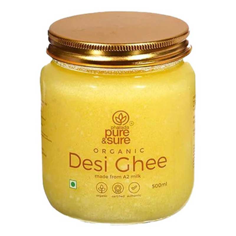 PURE &amp; SURE ORGANIC DESI GHEE 500ML