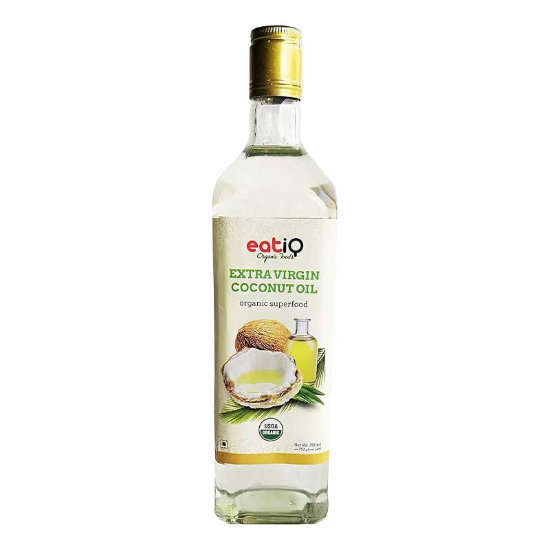 EATIQ  ORGANIC E V COCONUT OIL  750ML