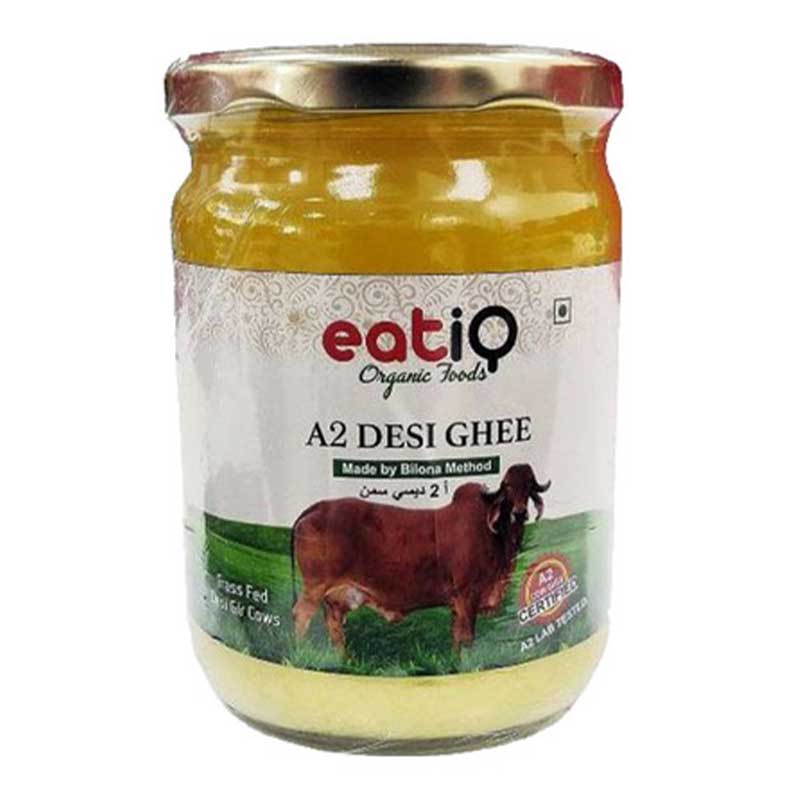 EATIQ ORGANIC A2 DESI GHEE 500ML