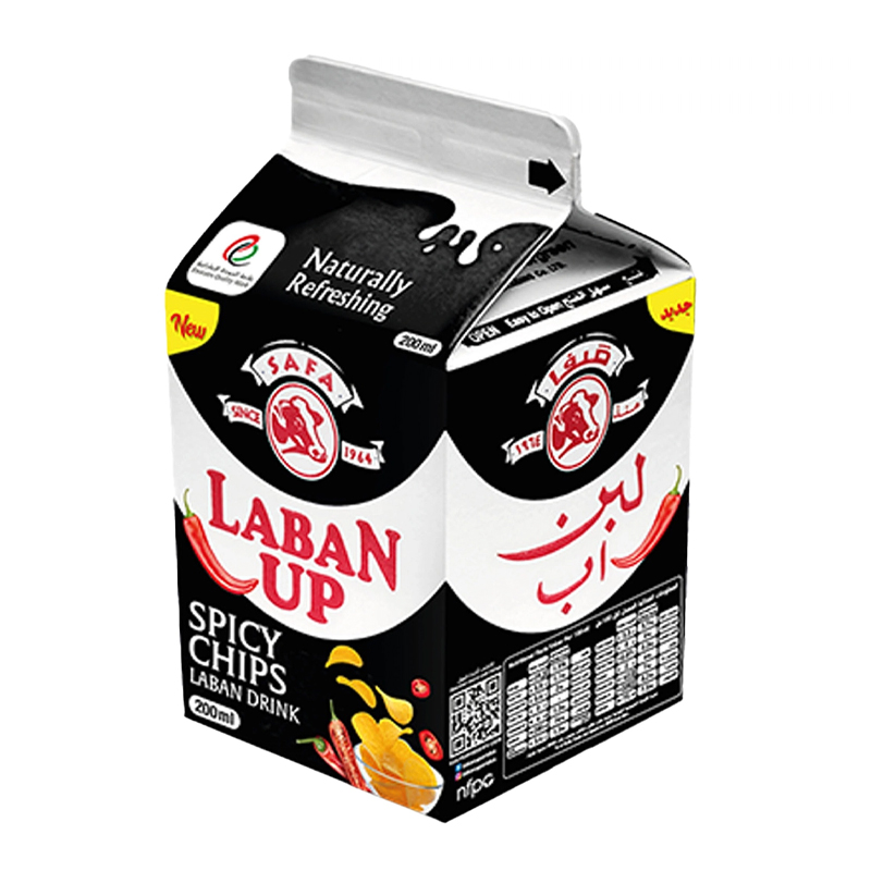 SAFA SPICY CHIPS LABAN DRINK 200ML