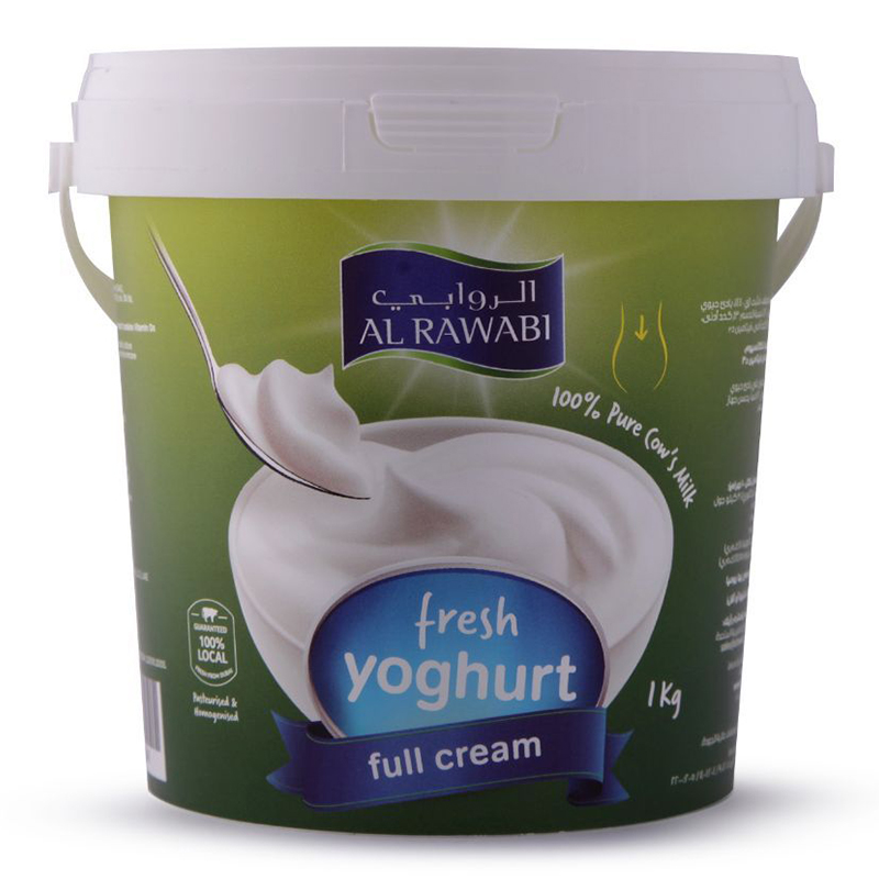 AL RAWABI FULL CREAM YOGHURT 1 KG
