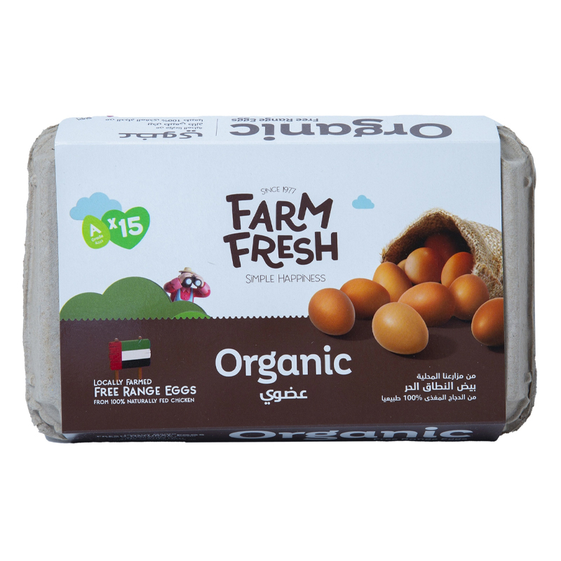 FARMERS SELECT BROWN EGG 15PC