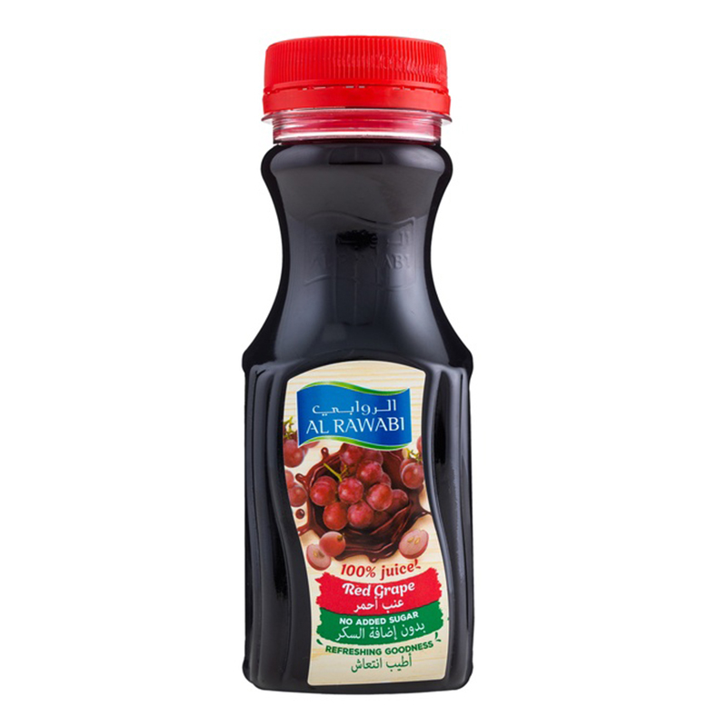AL RAWABI  RED GRAPE JUICE 200 ML