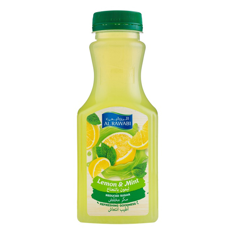 AL RAWABI  LEMON &amp; MINT 350 ML
