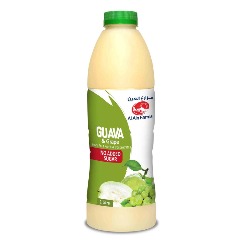 AL AIN JUICE GUAVA &amp; GRAPE NECTAR 1LTR