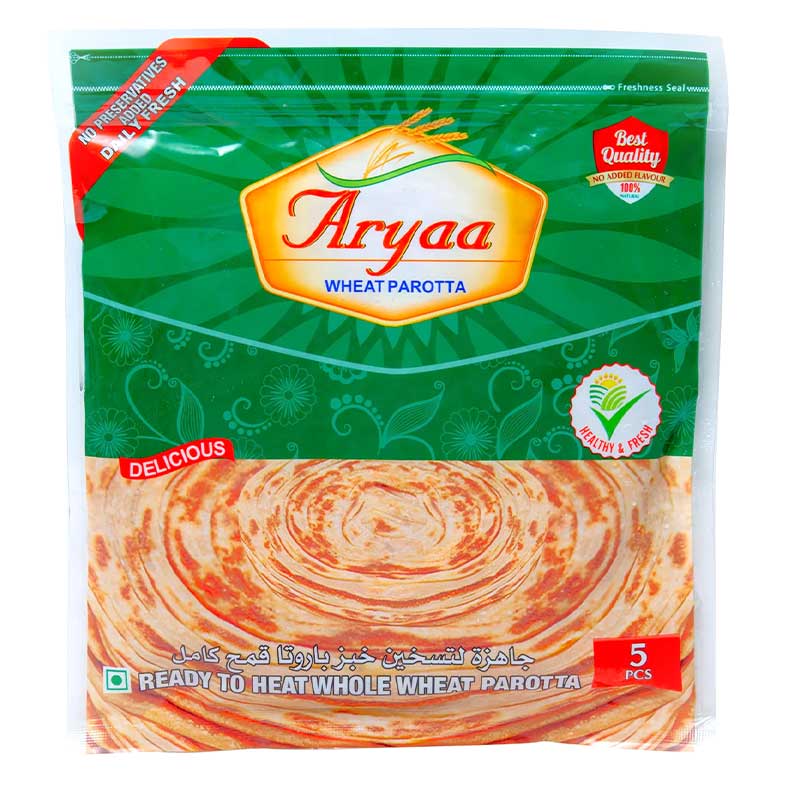 ARYAA WHEAT PAROTA 400GM