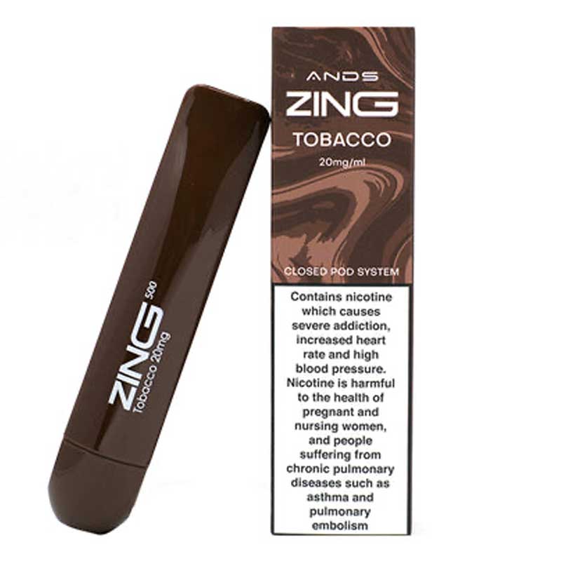 ANDS ZING 500 TOBACCO