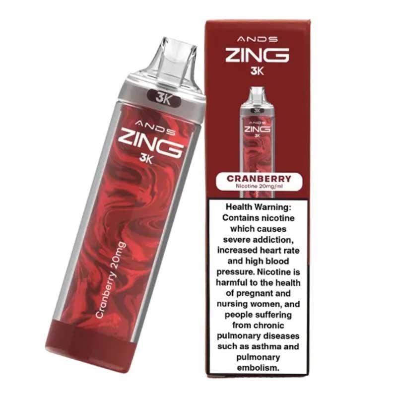 ANDS ZINK 3000 CRANBERRY
