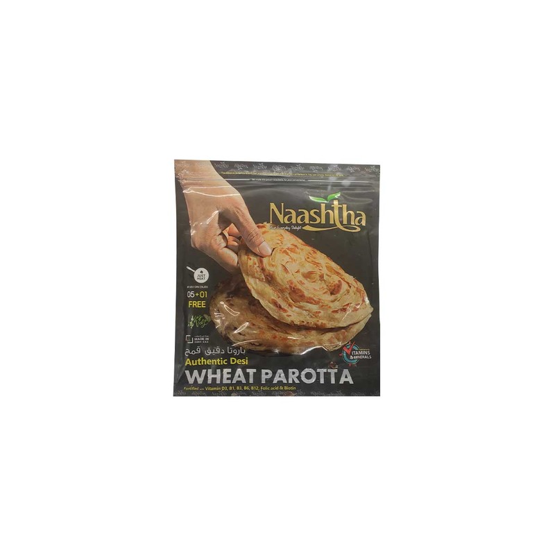 NAASHTHA  WHEAT PAROTTA 480GM