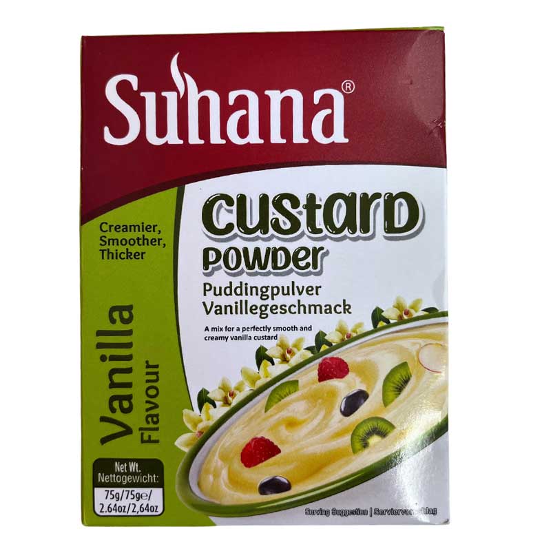 SUHANA VANILLA CUSTARD POWDER 75GM