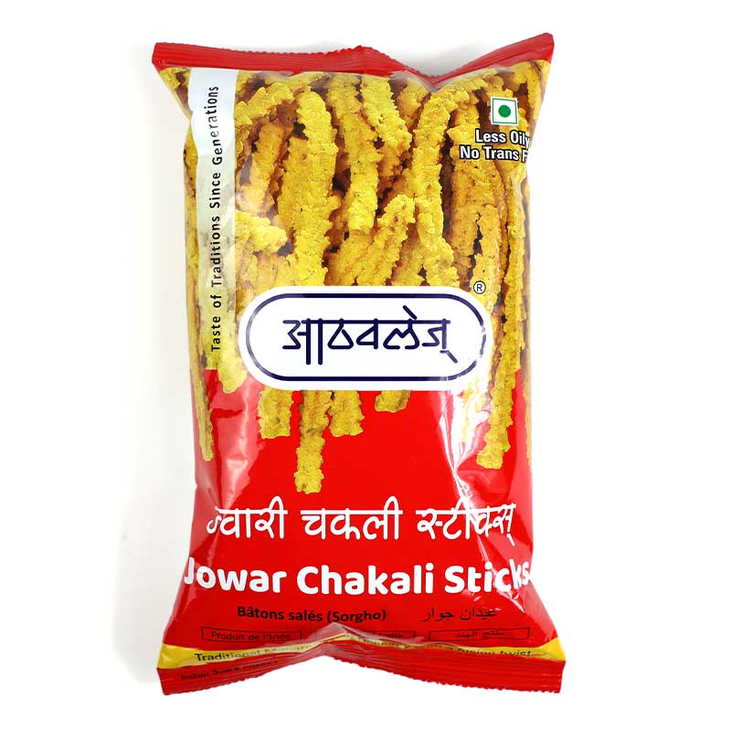 ATHAVALE JWARI CHAKLI STICKS 200GM