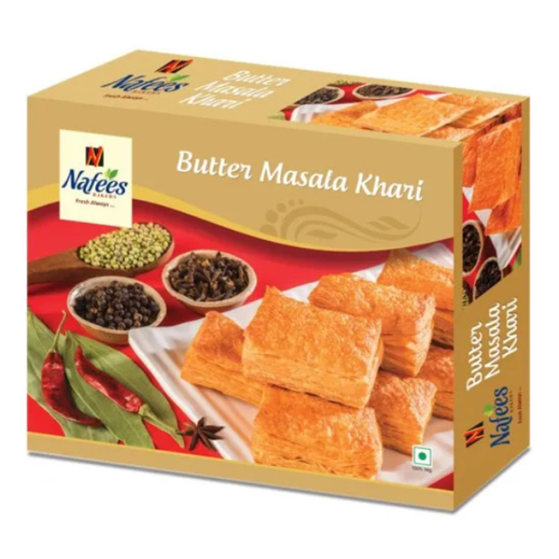NAFEES BUTTER MASALA KHARI PUFF 200GM