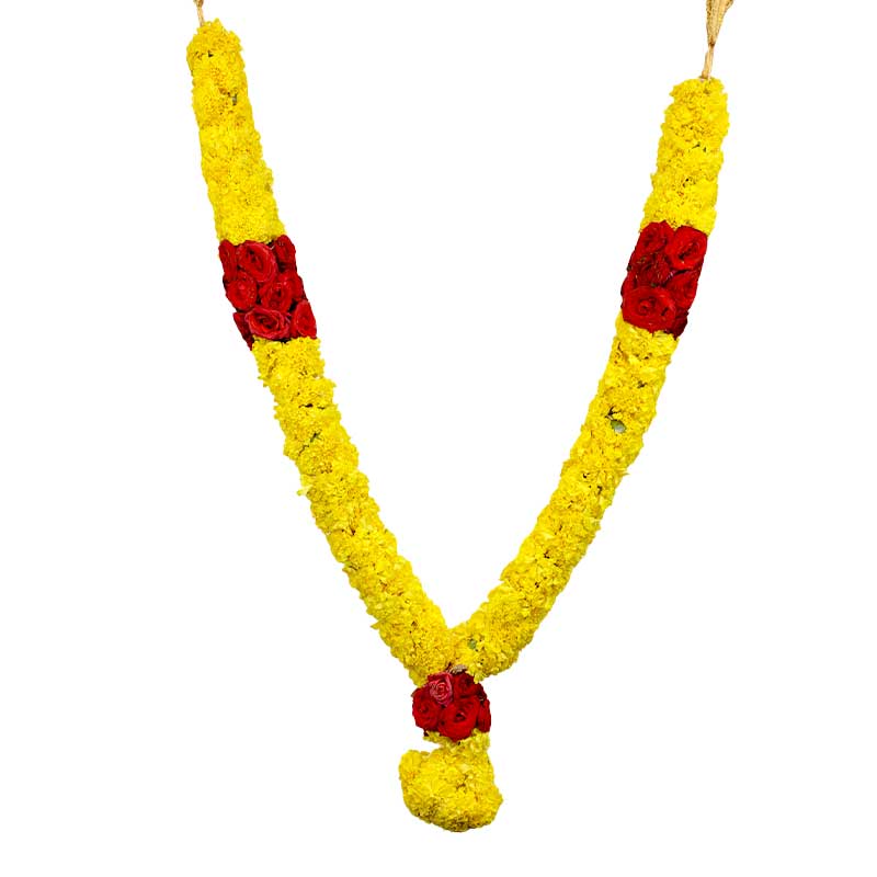 RUBA FRESH FLOWER GARLAND MEDIUM