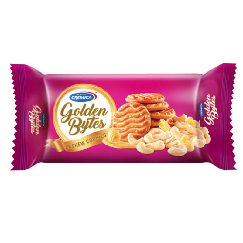 GOLDEN BYTES CASHEW COOKIES 90GM