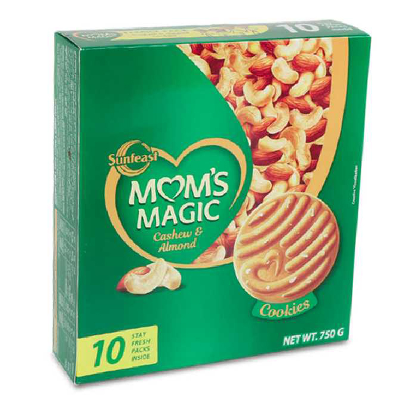 MOMS MAGIC CASHEW ALMOND 750GM