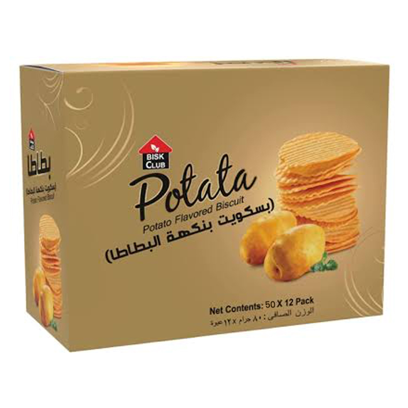 PRAN POTATO FLVD BISCUIT 50GM