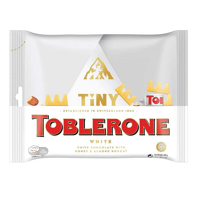 TOBLERONE WHITE 200GM