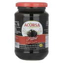 [0100009498] ACORSA OLIVES BLK PLAIN 200GM