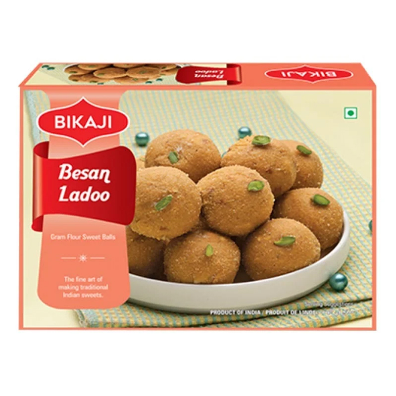 BIKAJI BESAN  LADOO 400GM
