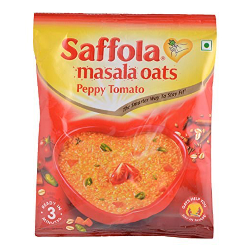 SAFFOLA OATS PEPPY TOMATO 40GM