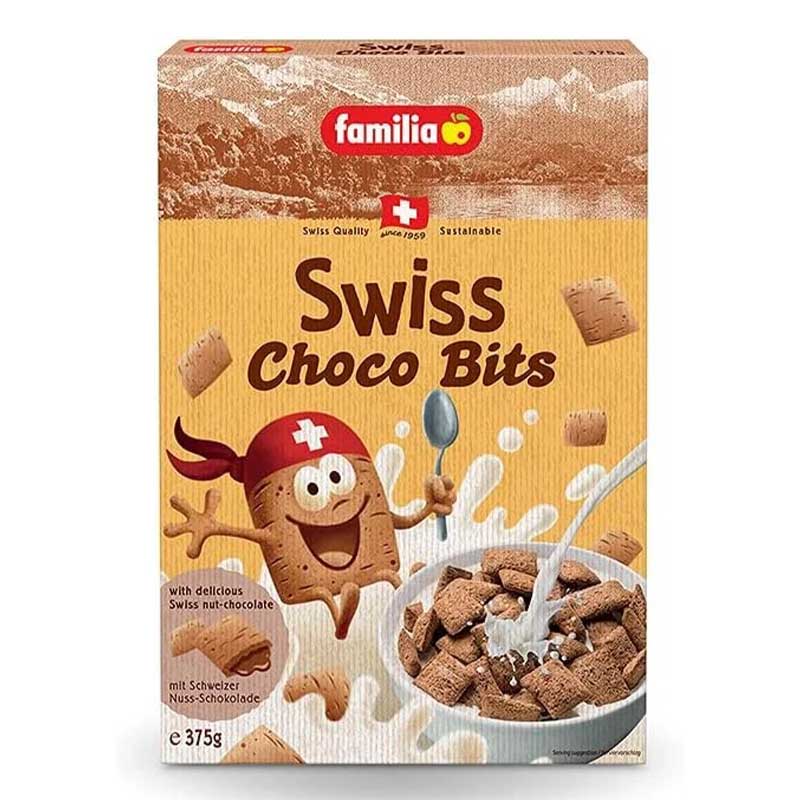 FAMILLA SWISS CHOCO BITS 375GM