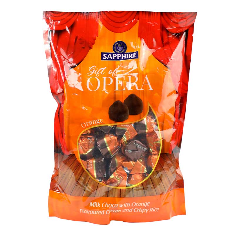 SAPPHIRE OPERA ORANGE SINGLE TWIST 800GM