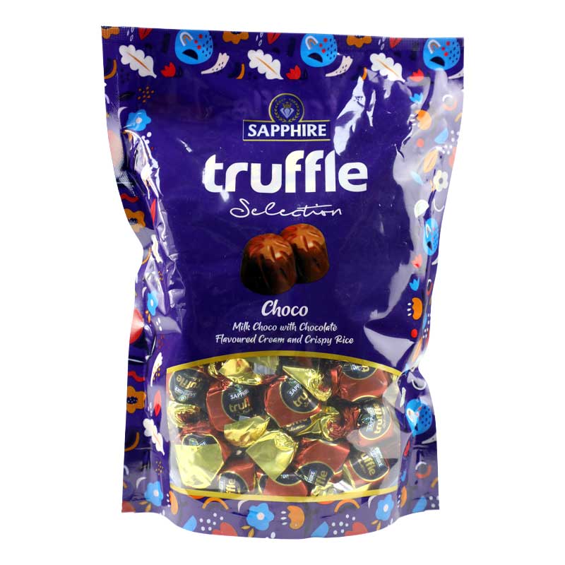 SAPPHIRE TRUFFLE CHOCO SINGLE TWIST BAG 800GM