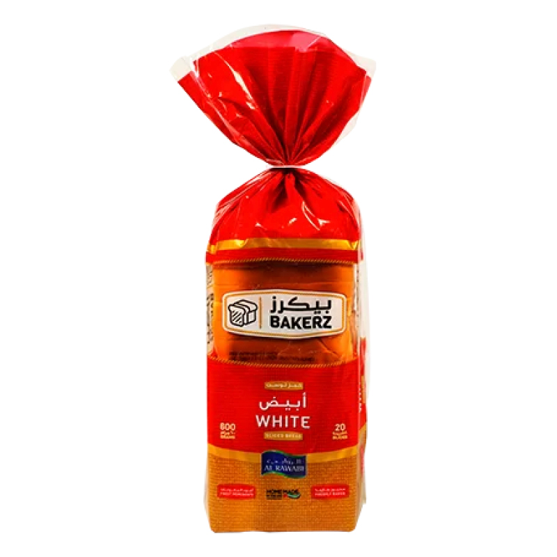 AL RAWABI SLICED BREAD  WHITE 600 GM